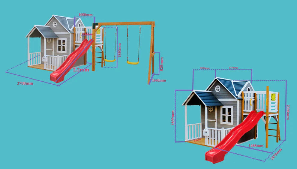 Kidzshack Jolly Shack Cubby House