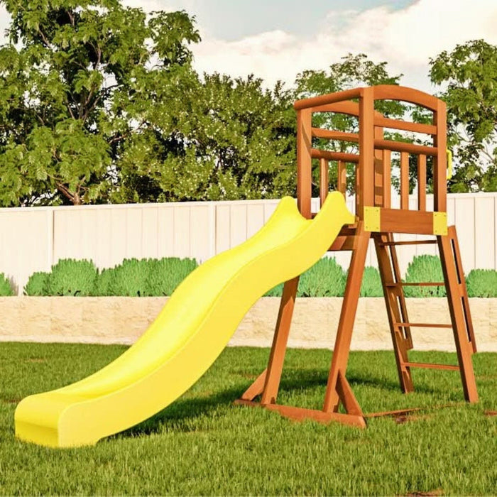 Kidzshack Pool Slide 2.2m with Wooden Frame