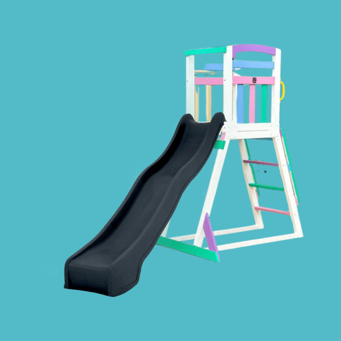 Kidzshack Pool Slide 2.2m with Wooden Frame