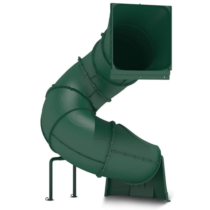 Lifespan Kids 2.9m Spiral Tube Slide (Green)