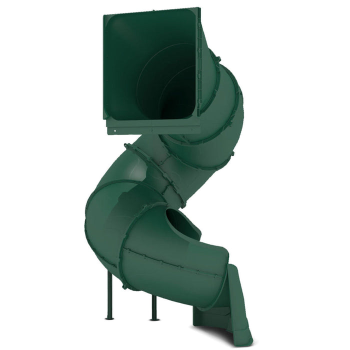 Lifespan Kids 2.9m Spiral Tube Slide (Green)