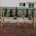 Lifespan Kids Amazon 3.0m Kids Wooden Monkey Bar Set and Gymnastic Bar - Swing Sets