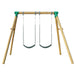 Lifespan Kids Amber v3 Wooden Double Belt Swing Set - Swing Sets