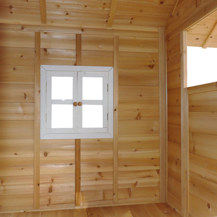 Archie Wooden Cubby House door and windows