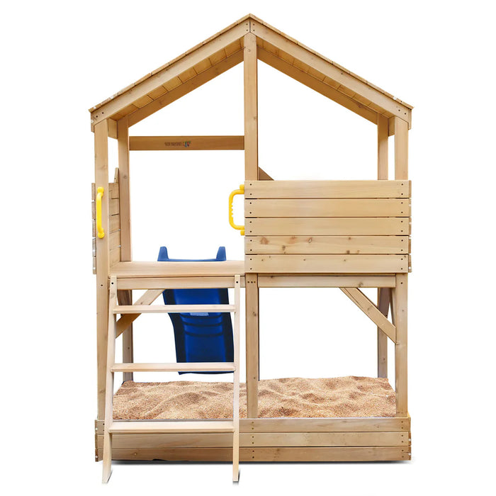 Lifespan Kids Bentley Kids Double Story Wooden Cubby House with Slide - Cubby House