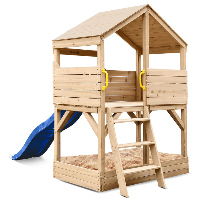 Lifespan Kids Bentley Kids Double Story Wooden Cubby House with Slide - Cubby House