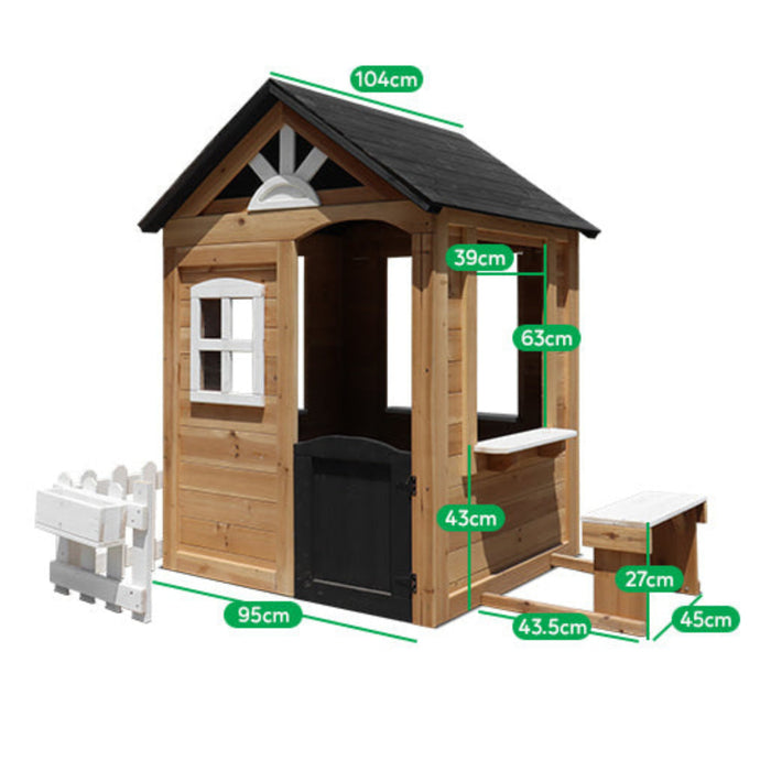 Lifespan Kids Bilby Cubby House in Natural Timber
