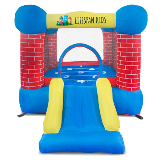 Lifespan Kids Bouncefort Mini Inflatable Castle with Basketball Hoop - inflatables