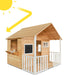 Lifespan Kids Camira Wooden Spacious Cubby House with Front Porch - High End Cubby Houses