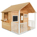 Lifespan Kids Camira Wooden Spacious Cubby House with Front Porch - High End Cubby Houses