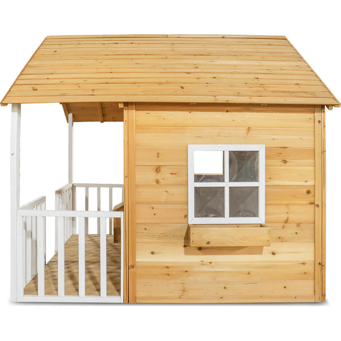 Lifespan Kids Camira Wooden Spacious Cubby House with Front Porch - High End Cubby Houses