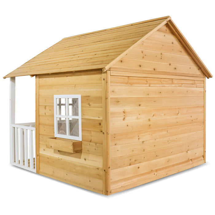 Lifespan Kids Camira Wooden Spacious Cubby House with Front Porch - High End Cubby Houses