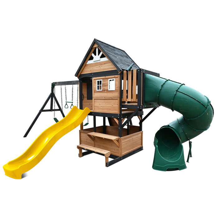 Lifespan Kids Claremont Swing Set & Playground with 2.2m Slide