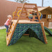 Lifespan Kids Cooper Hideaway with Rock/Net Wall and Slide - Outdoor Play Equipment