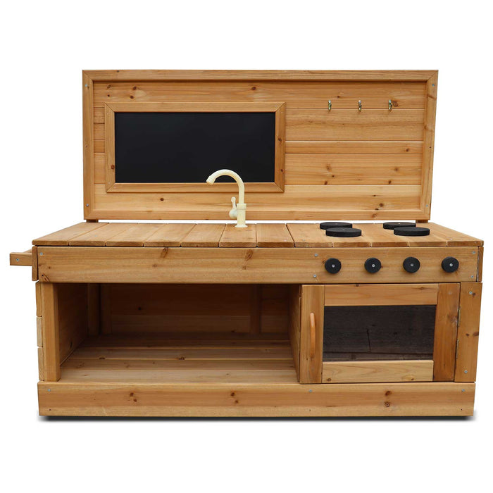 Lifespan Kids Eden mud kitchen, wooden outdoor play kitchen