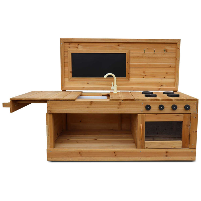 Lifespan Kids Eden wooden mud kitchen with play sink