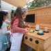 Lifespan Kids Eden mud kitchen storage shelves