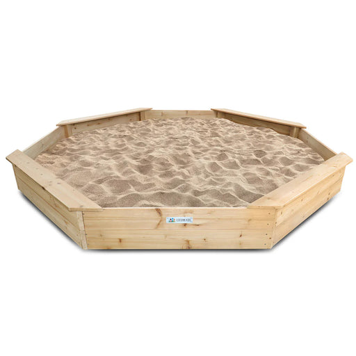 Lifespan Kids Grand Octagonal Wooden Sandpit - Sandpits