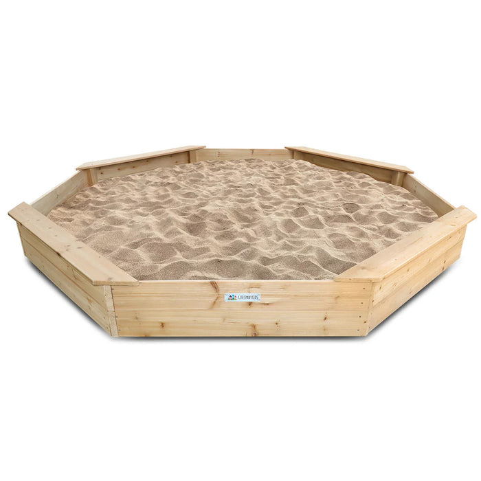 Lifespan Kids Grand Octagonal Wooden Sandpit - Sandpits