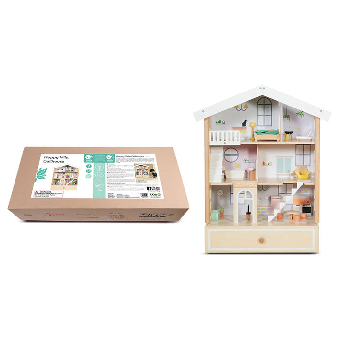 Lifespan Kids Happy Villa Wooden Dollhouse - Baby & Kids > Toys