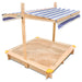 Lifespan Kids Joey Sandpit with Canopy Shade - Sandpits