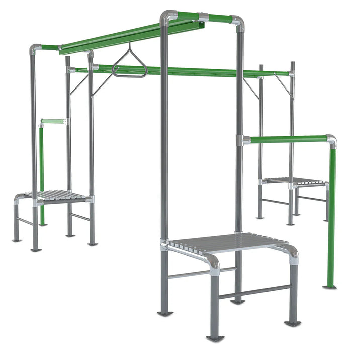Junior Jungle Tarzan Monkey Bars and Flying Fox by Lifespan Kids
