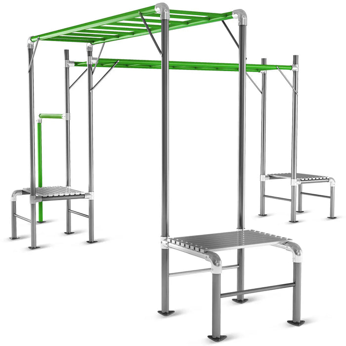 Junior Jungle Zambia double monkey bars