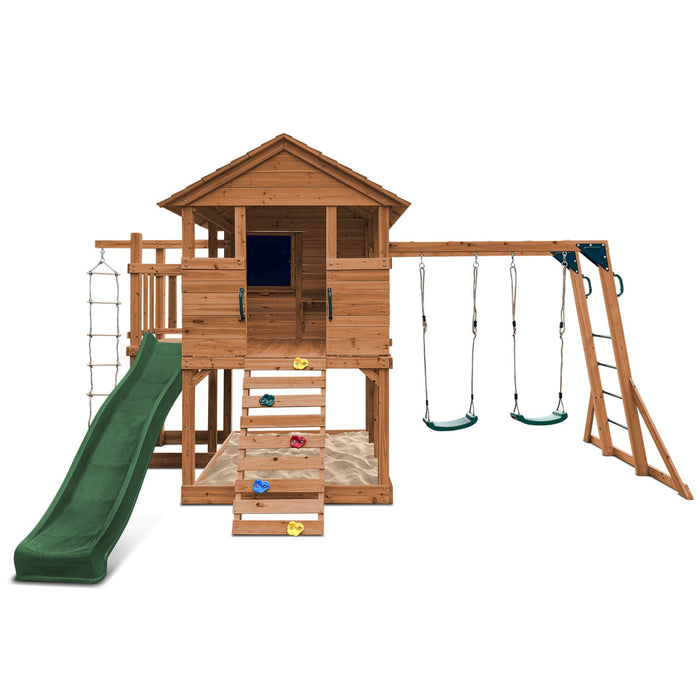 Kingston Cubby House by Lifespan Kids, Green Slide