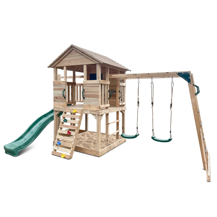 Lifespan Kids Kingston Wooden Cubby House Playcentre - High End Cubby Houses