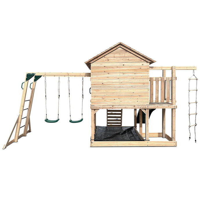 Lifespan Kids Kingston Wooden Cubby House Playcentre - High End Cubby Houses