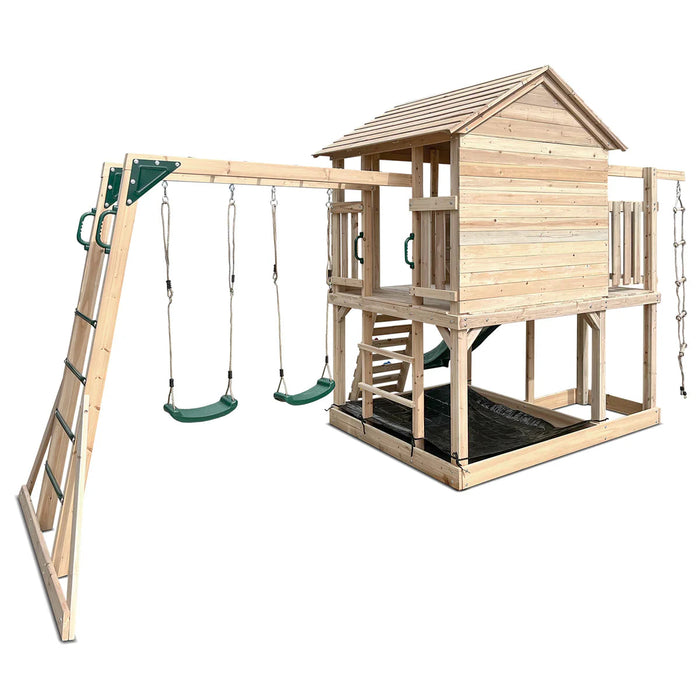 Lifespan Kids Kingston Wooden Cubby House Playcentre - High End Cubby Houses