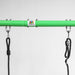 Lifespan Kids Lynx Metal Swing Set With 1.8m Long Standalone Slippery Green Slide - Mid Swing Sets