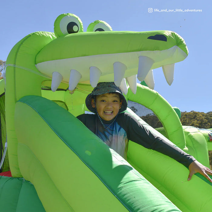 Lifespan Kids Outdoor Crocadoo Slide & Splash Inflatables