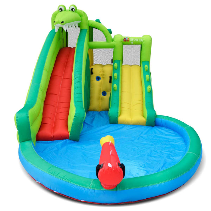 Lifespan Kids Outdoor Crocadoo Slide & Splash Inflatables