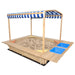 Lifespan Kids Playfort Blue Canopy Sandpit - Sandpits