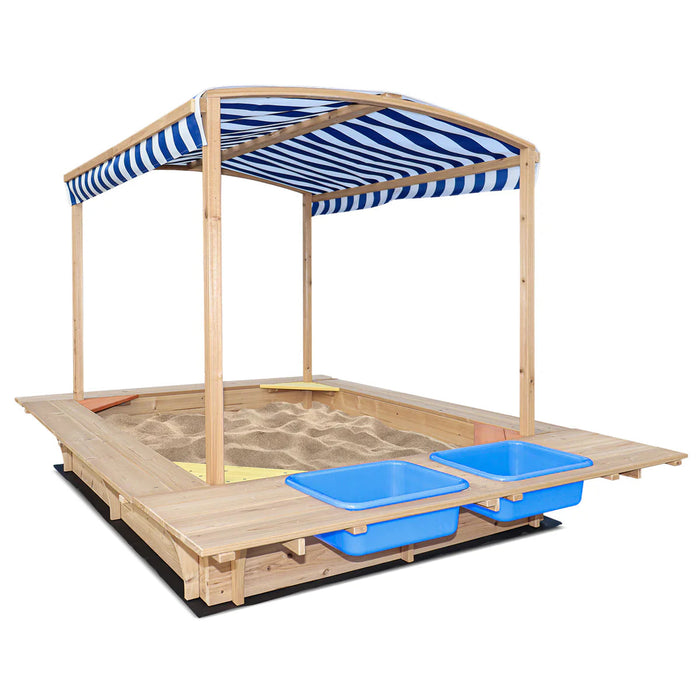 Lifespan Kids Playfort Blue Canopy Sandpit - Sandpits