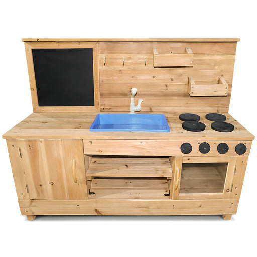 front on image of the roma mud kitchen with a white background