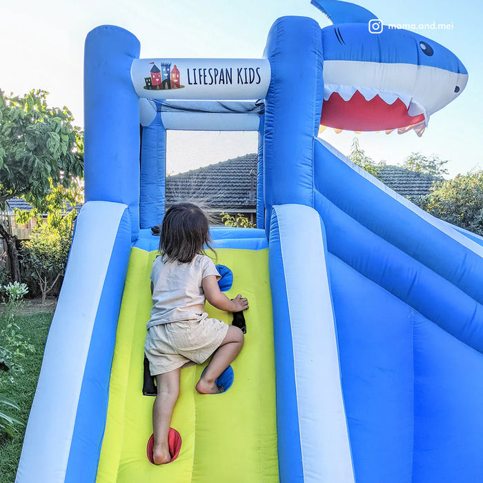 Lifespan Kids Sharky Slide And Splash Inflatable