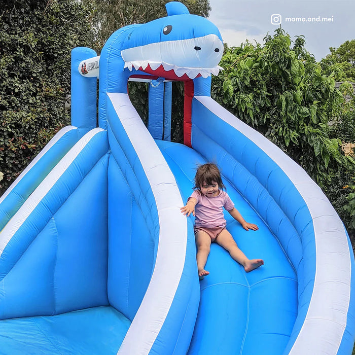 Lifespan Kids Sharky Slide And Splash Inflatable