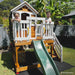 Lifespan Kids Silverton Wooden Cubby House with Sandpit Slide OR Rock Climbing Wall - High End Cubby Houses