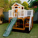 Lifespan Kids Silverton Wooden Cubby House with Sandpit Slide OR Rock Climbing Wall - High End Cubby Houses