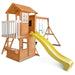 Lifespan Kids Springlake Playhouse with Wavy Slide - Outdoor Play Equipment