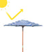 Lifespan Kids Sunset Wooden Picnic Table with Foldable Umbrella - Baby & Kids > Kid’s Furniture