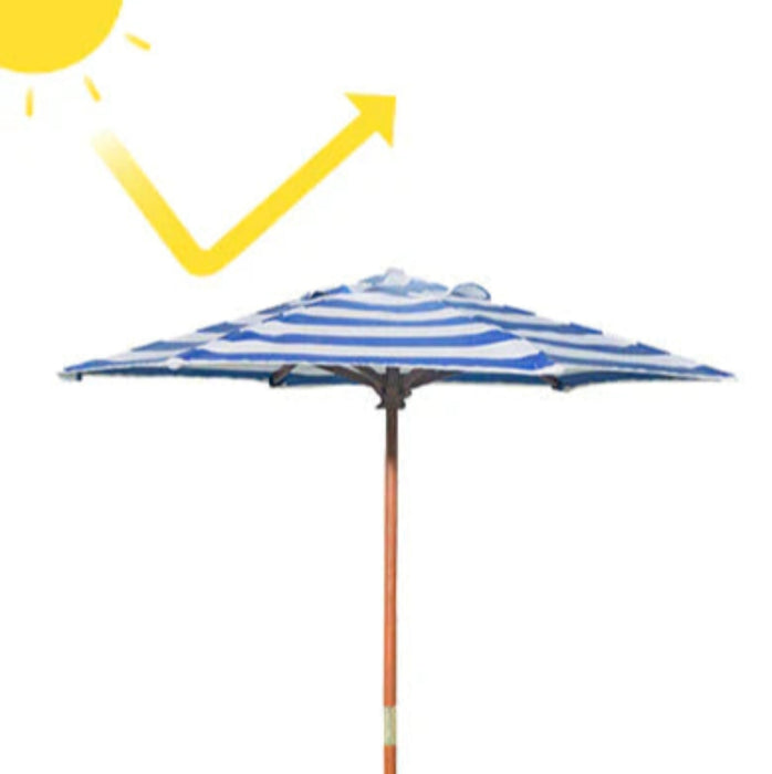 Lifespan Kids Sunset Wooden Picnic Table with Foldable Umbrella - Baby & Kids > Kid’s Furniture