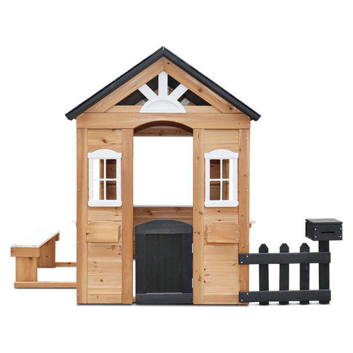 Lifespan Kids Teddy Cubby House in Natural Timber (V3)