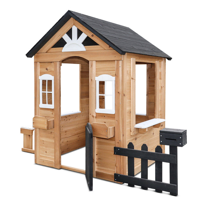 Lifespan Kids Teddy Cubby House in Natural Timber (V3)