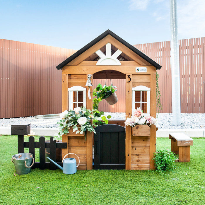Lifespan Kids Teddy Cubby House in Natural Timber (V3)