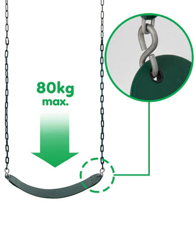 Wesley Swing Set adjustable interchangeable seats
