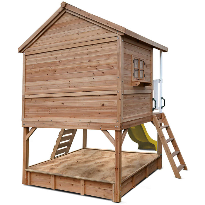 Winchester Cubby House with 2.2m Slide and Metal Roof