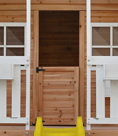 Winchester Cubby House with 2.2m Slide and Metal Roof